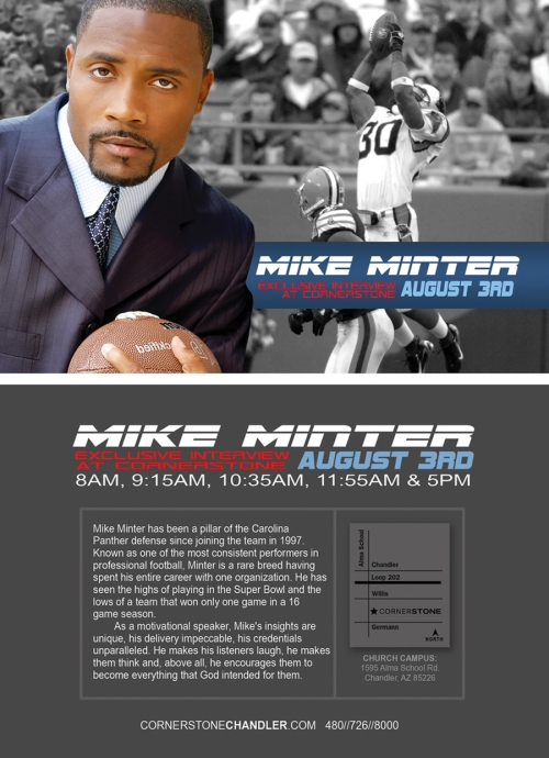 mike minter promo material
